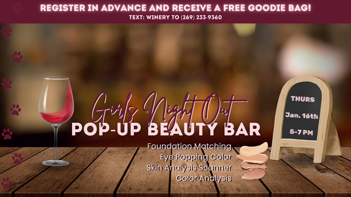 Pop - up Beauty Bar