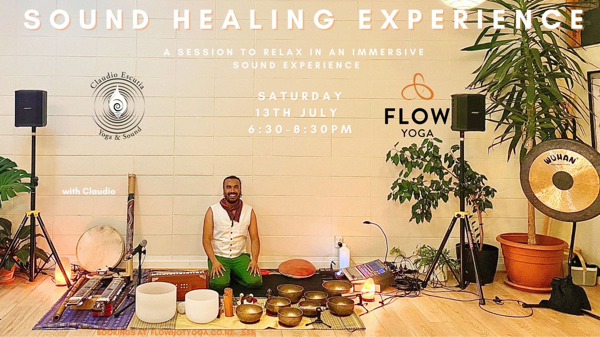 Sound Healing Experience at Flow Yoga Christchurch