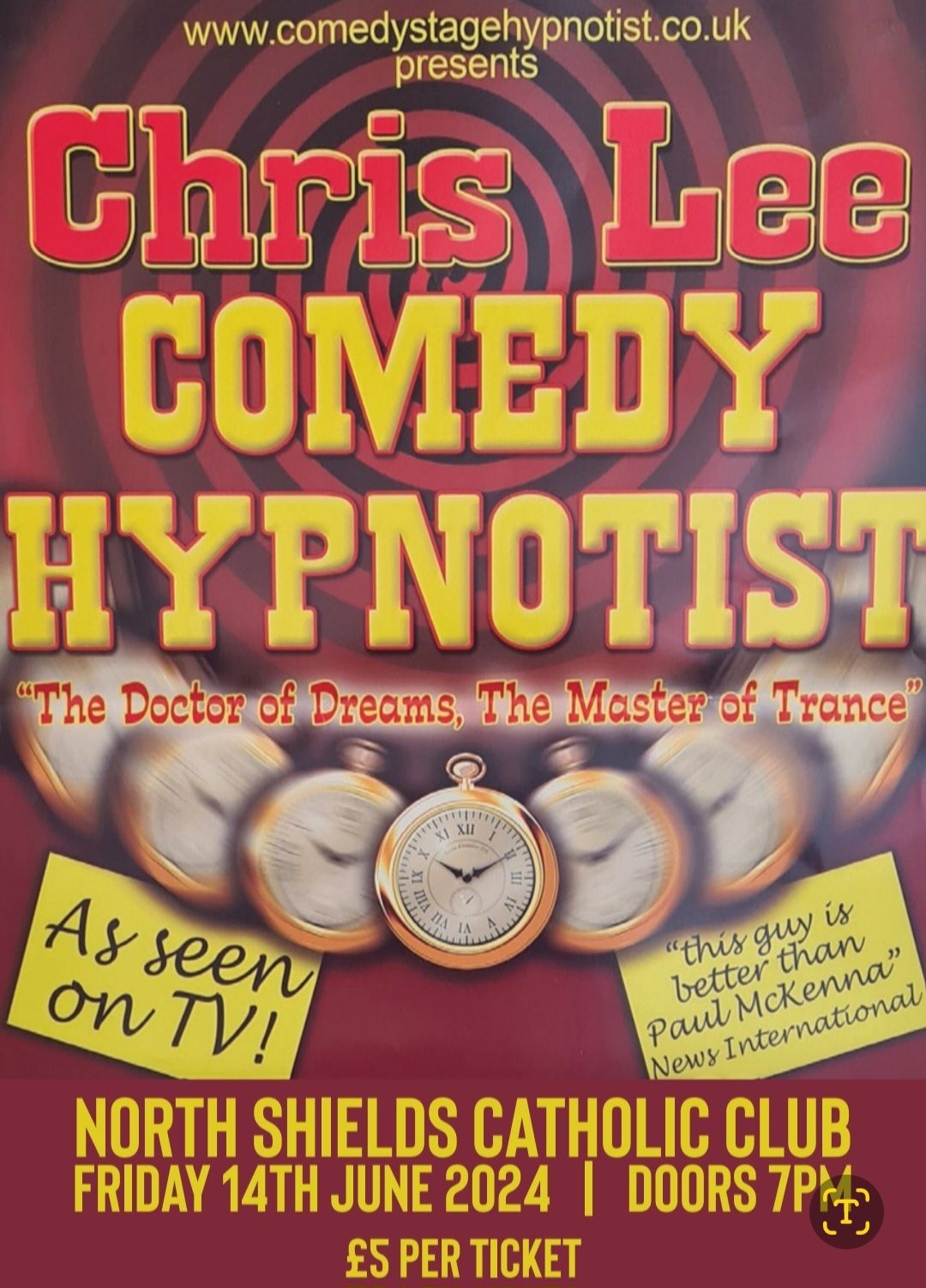 Chris Lee Comedy Hypnotist