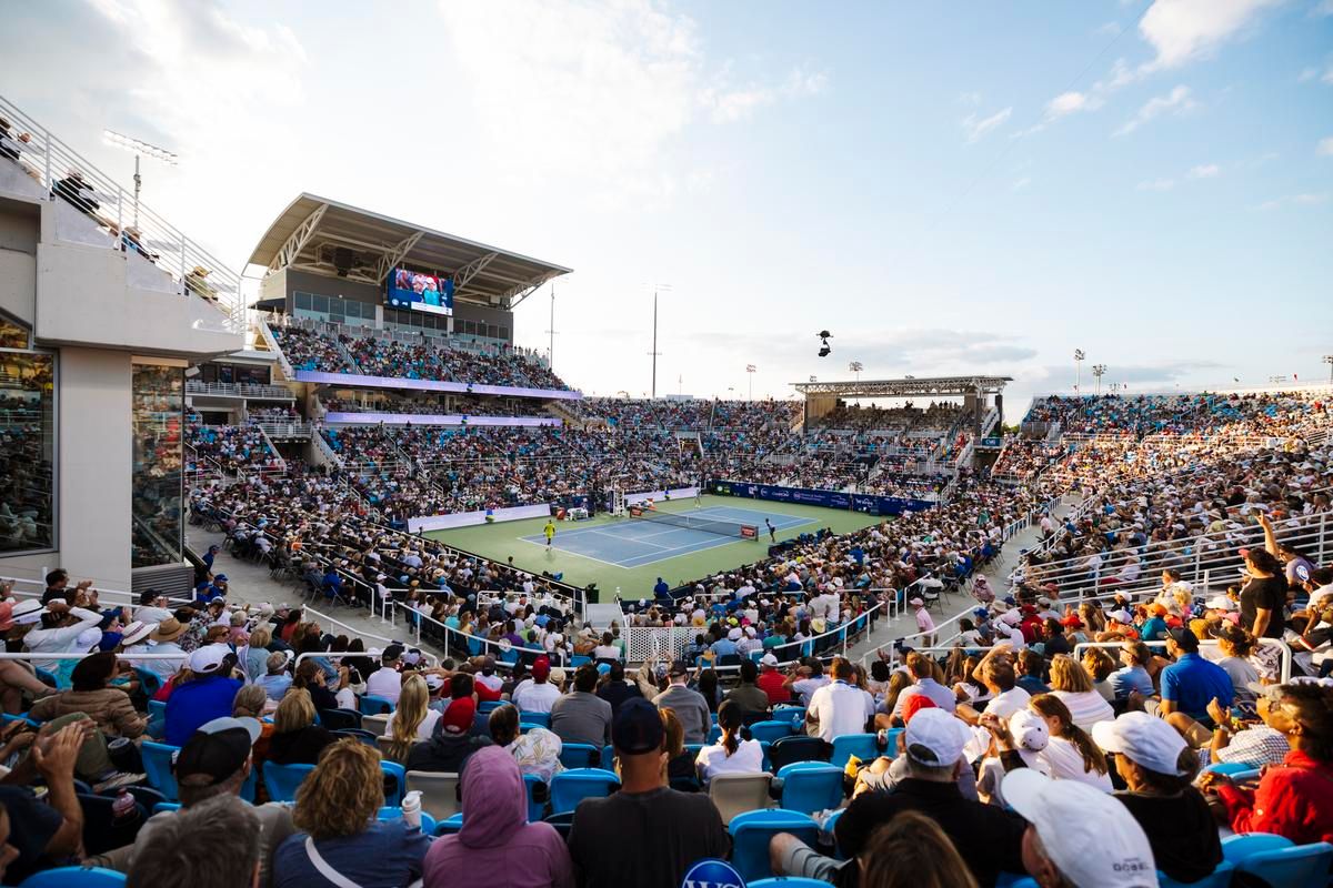 Cincinnati Open - Session 15 at Center Court at Lindner Family Tennis Center