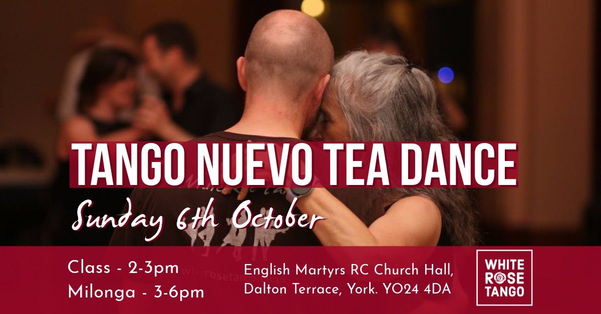 White Rose Tango *OCTOBER* tea dance