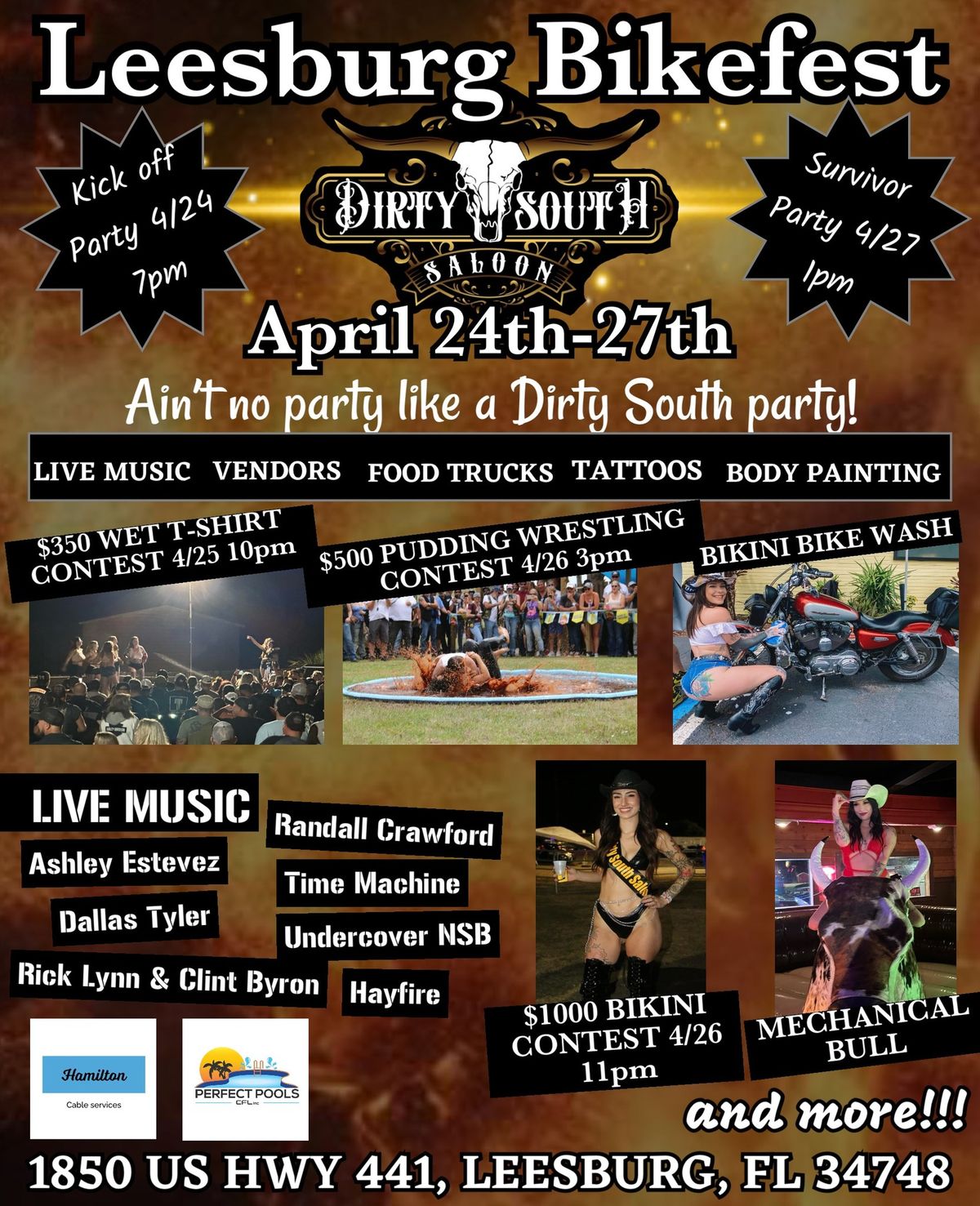 BIKEFEST at Dirty South Saloon!