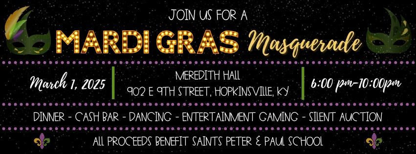 Mardi Gras Masquerade