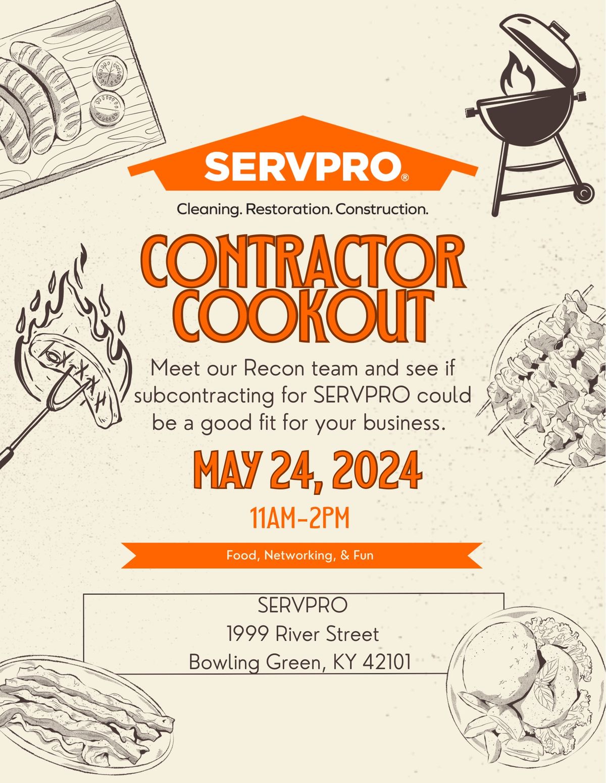 SERVPRO Contractor Cookout