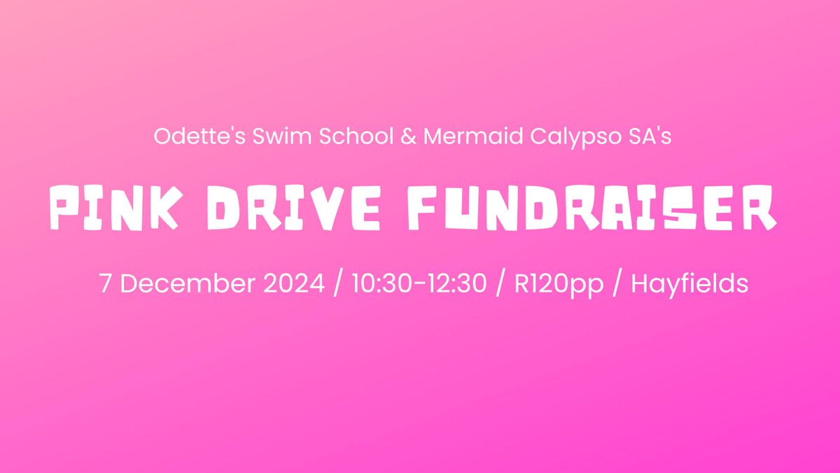 Mermaid PinkDrive Fundraiser 