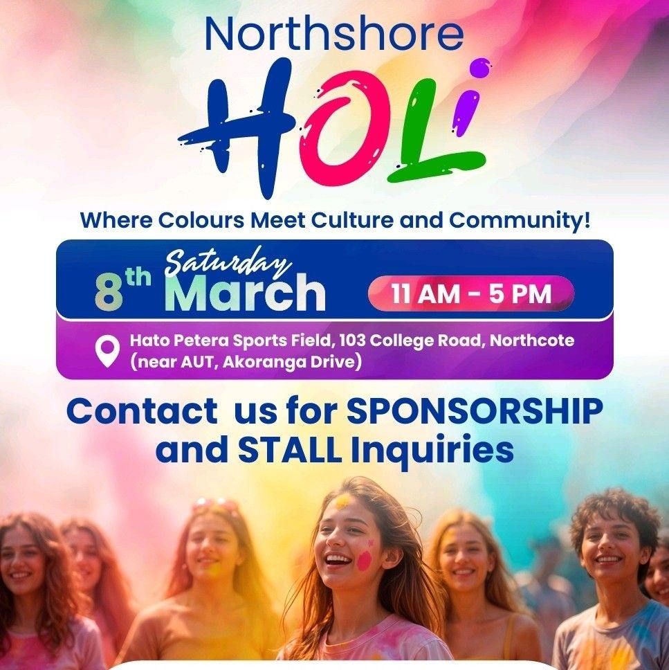 Northshore Holi - Where Colour's Meet Culture & Community!