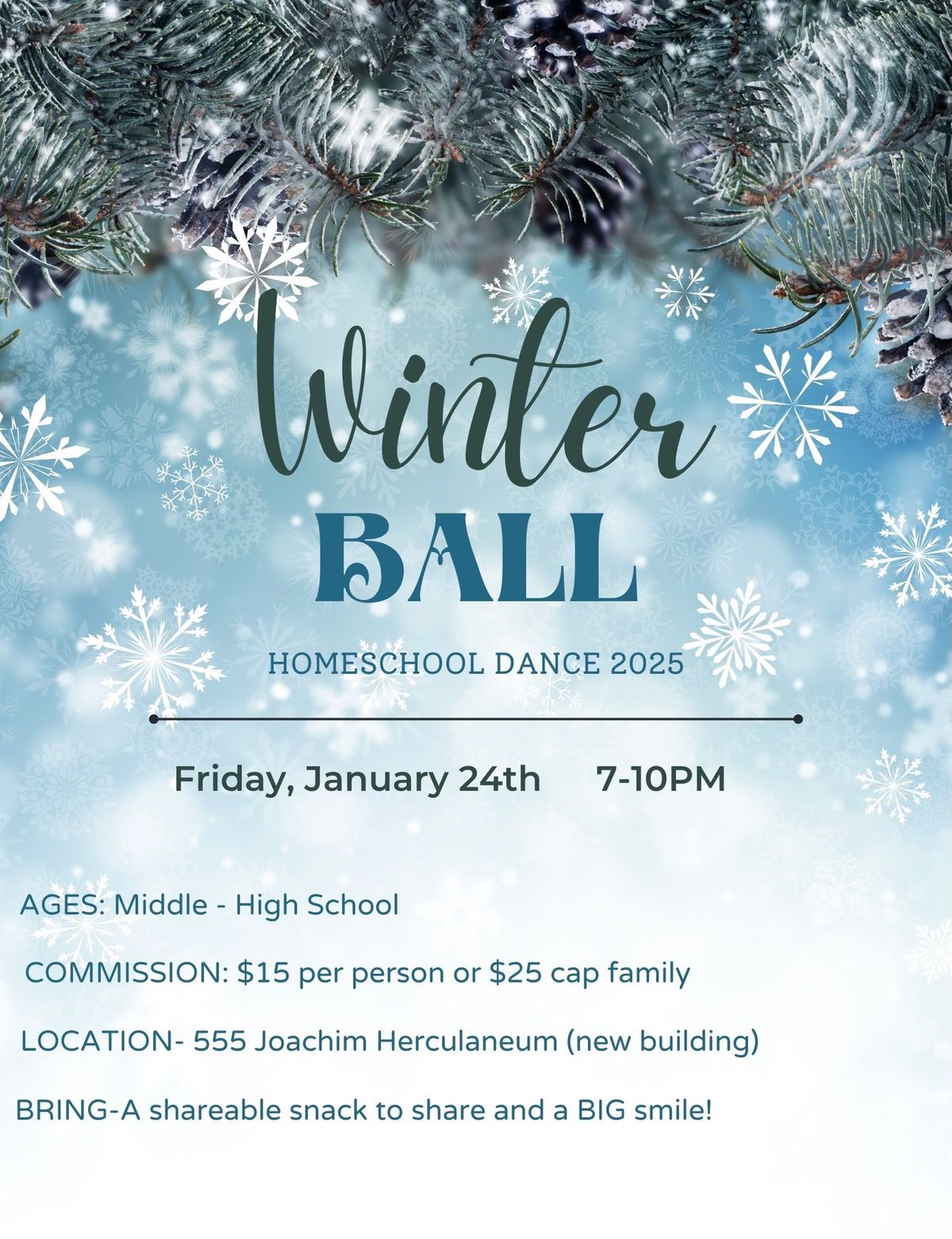 "A Winter Ball  Homeschool Dance