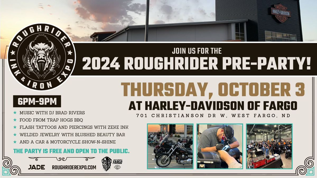 Roughrider Pre-Party at Harley-Davidson of Fargo