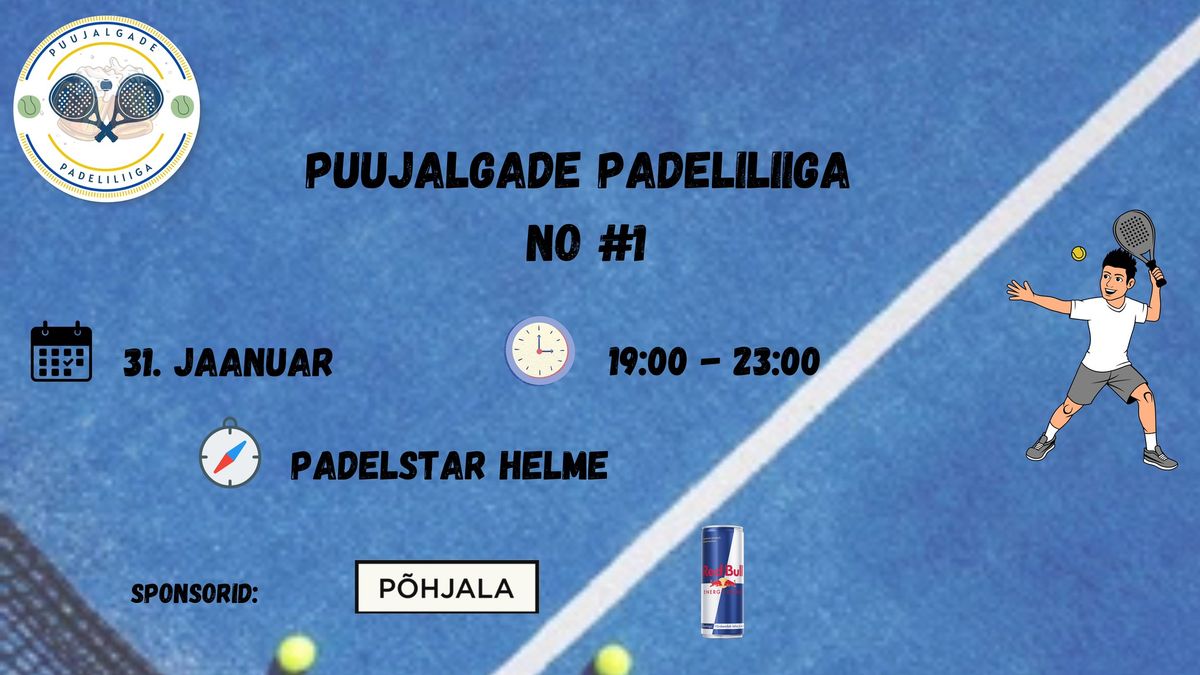 Puujalgade padeliliiga NO #1