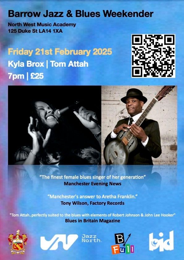 Kyla Brox | Tom Attah : Barrow Jazz & Blues Weekender