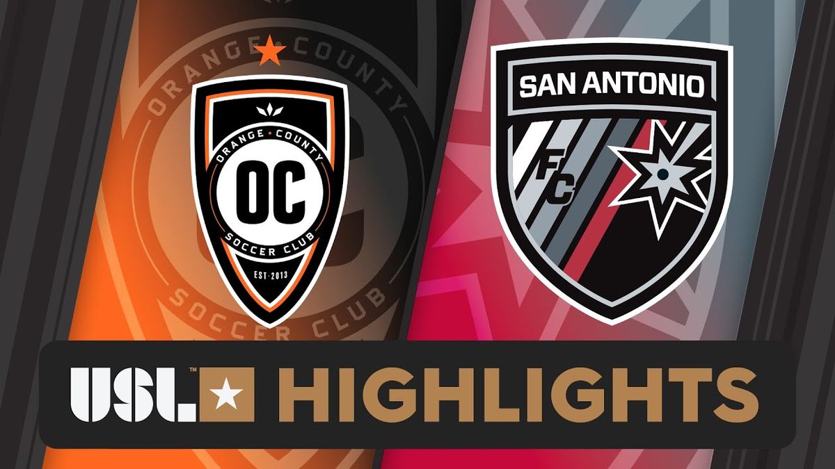 San Antonio FC at Orange County SC