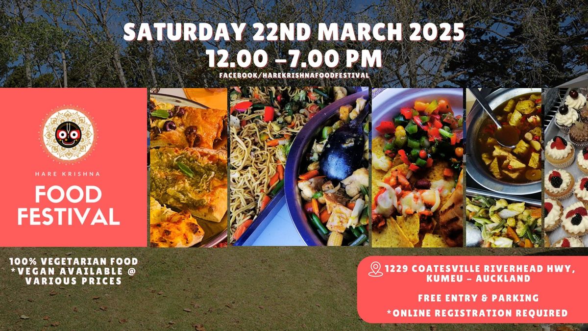 Hare Krishna Food Festival 2025 