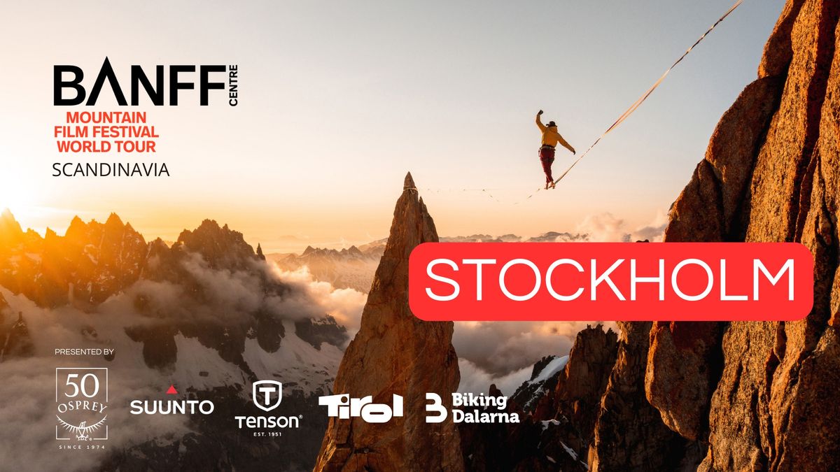 Stockholm - The Banff Mountain Film Festival World Tour