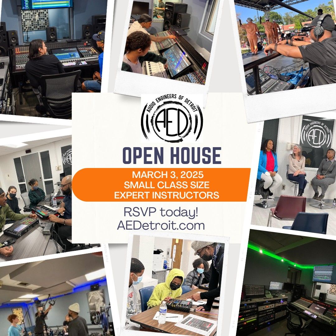 Audio Engineers of Detroit Open House