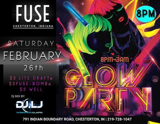 Epic GLOW DANCE PARTY! Round 2 | FUSE, Chesterton, IN