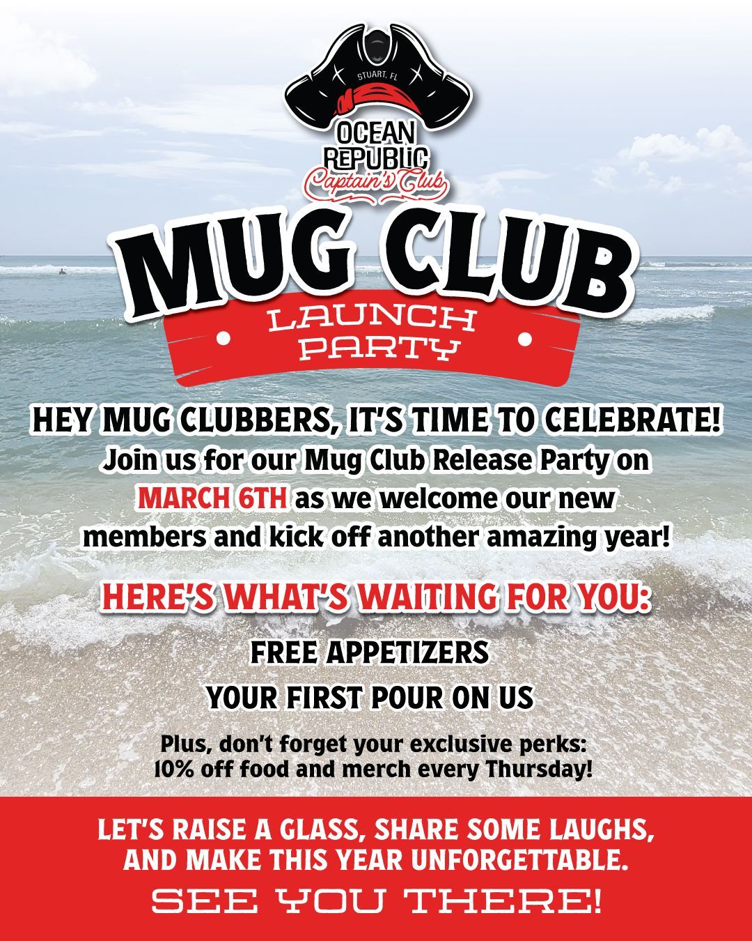 Captain's club launch party!!!