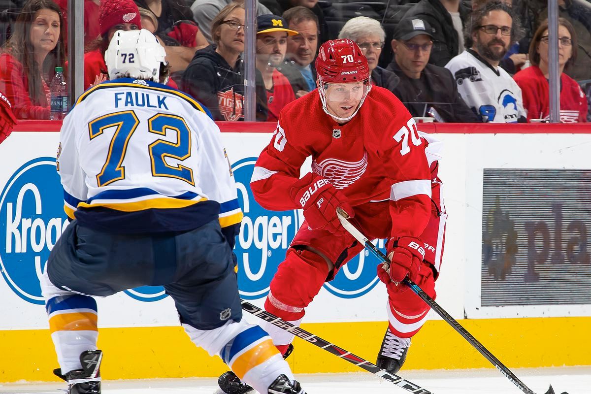 St. Louis Blues at Detroit Red Wings