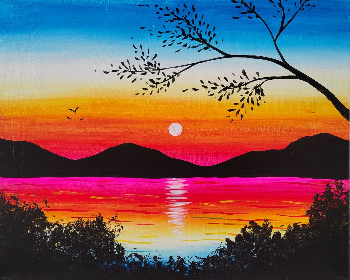 Paint + Sip: "Sunset Lake" at Eastwood Farm + Winery