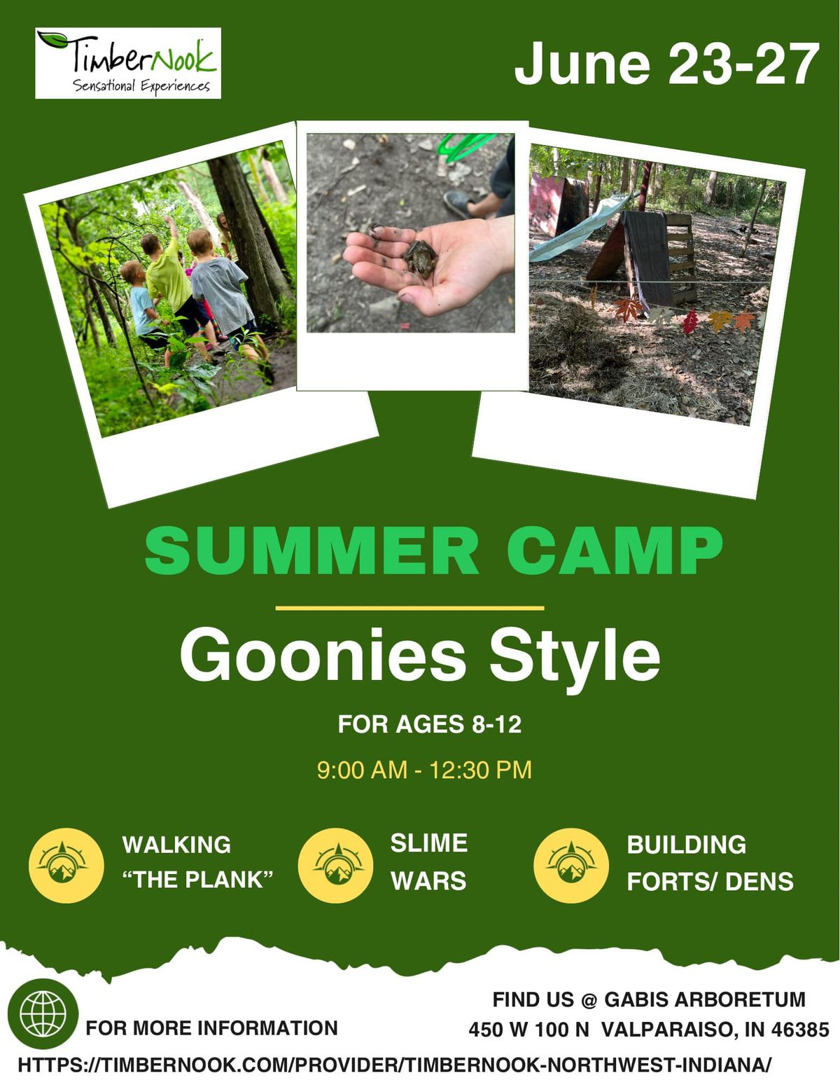 The Goonies Adventure Camp!