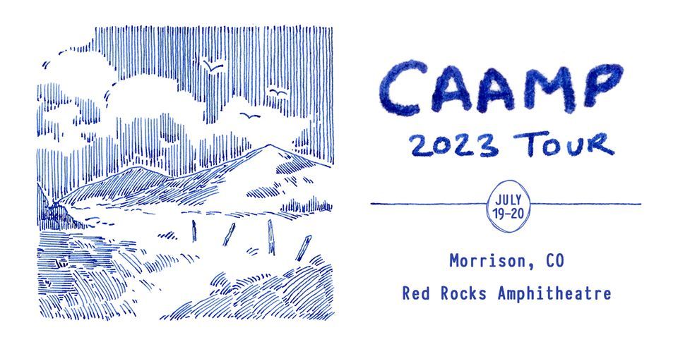 Caamp - 2023 Tour - Red Rocks Amphitheatre