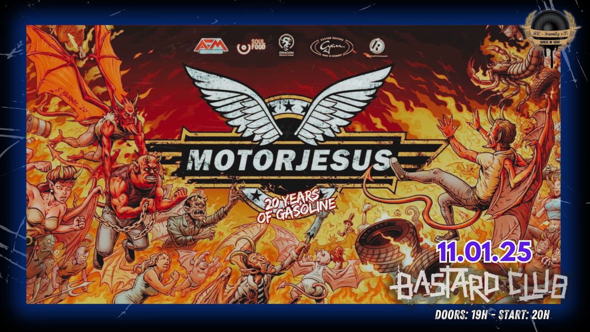 MOTORJESUS - "20 Years Of Gasoline" - NEUJAHRSKONZERT