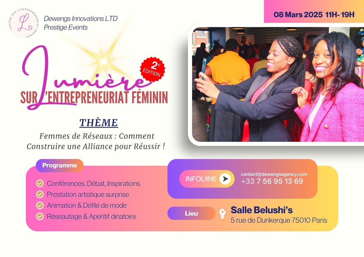 Conf\u00e9rence Journ\u00e9e  Internationale de la Femme 