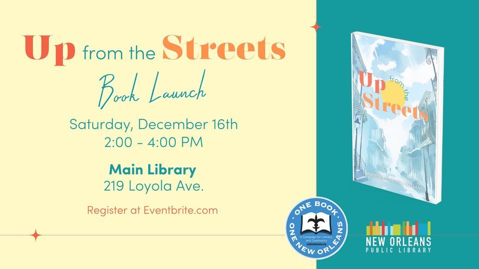 "Up from the Streets" Book Launch