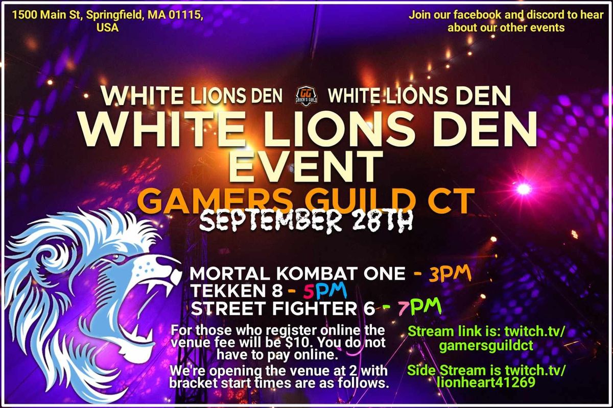 White Lion's Den!