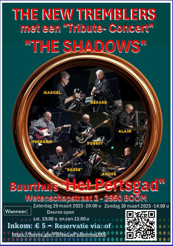 The New Tremblers - Tribute Concert "The Shadows"