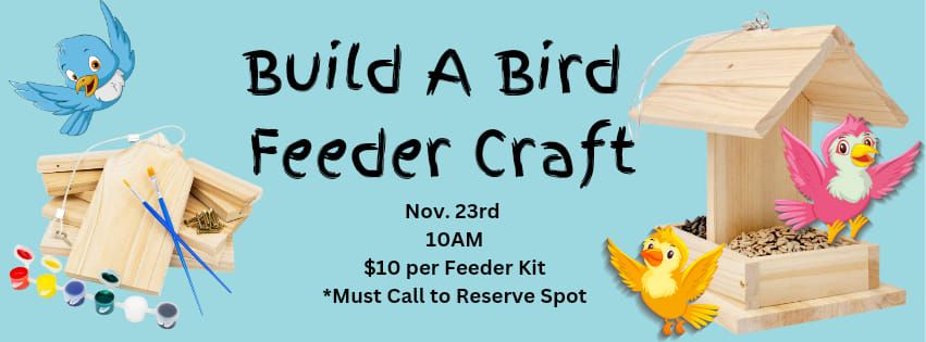 Build a Bird Feeder Craft