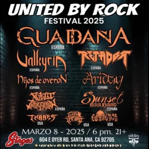 UNITED BY ROCK FESTIVAL 2025 (SANTA ANA CA)