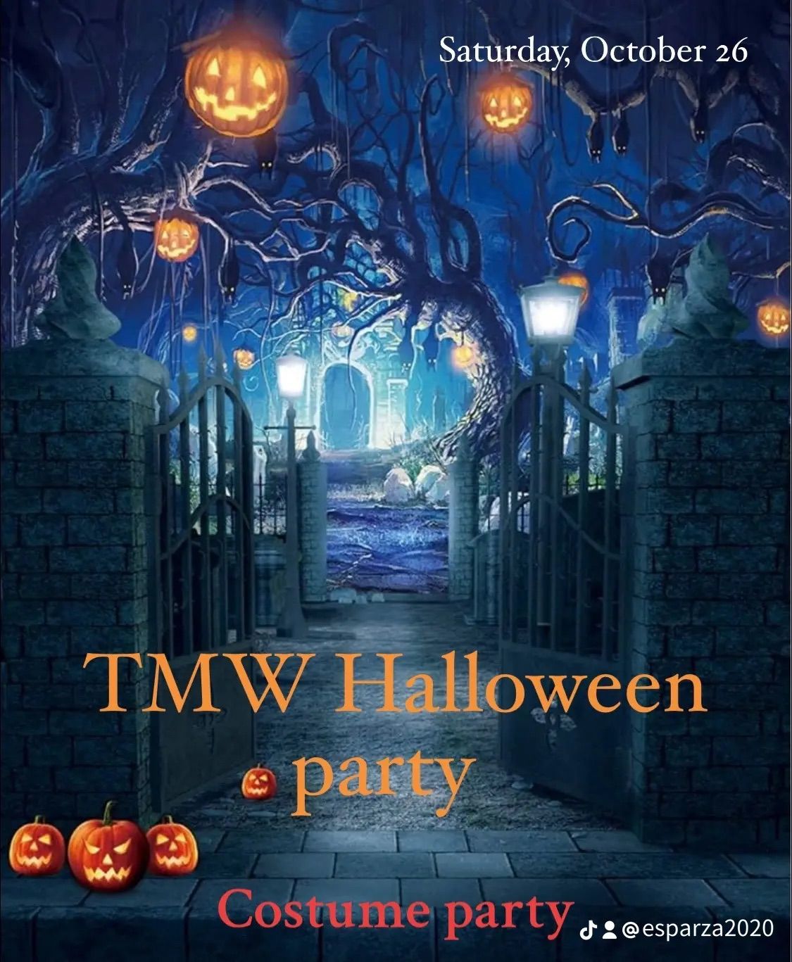 TMW Halloween costume party \ud83c\udf83\ud83d\udc7b\u2620\ufe0f\ud83d\udc7d