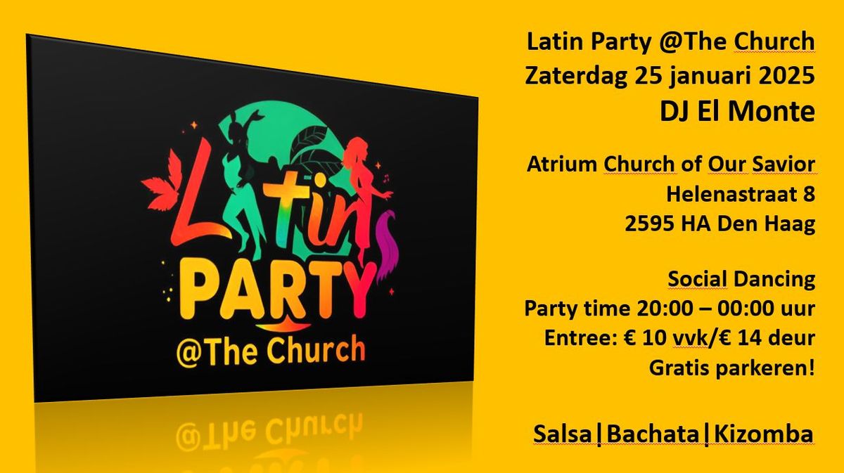 Latin Party @The Church - Winter Edition