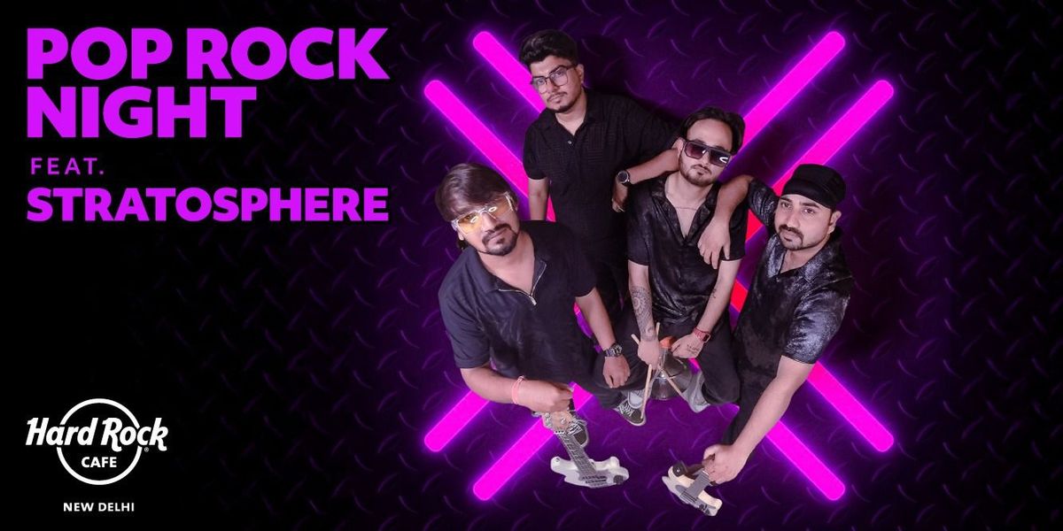 Pop Rock Night Ft. Stratosphere