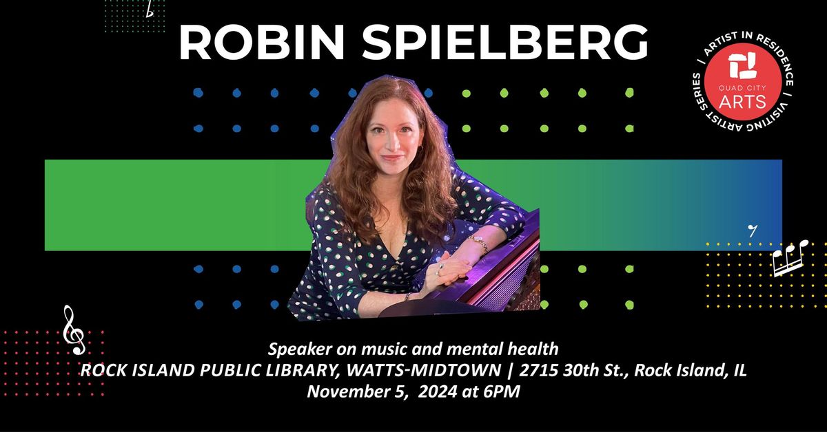 Robin Spielberg at the Rock Island Public Library, Watts-Midtown Branch