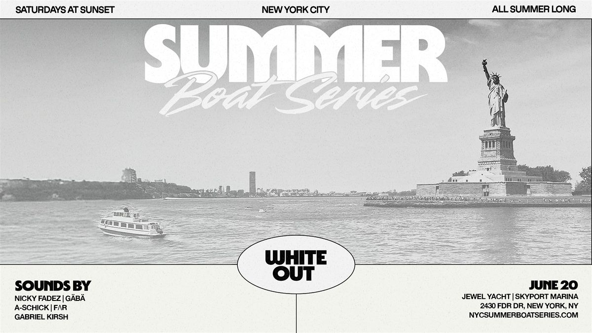 NYC Summer Boat Series - 06.20