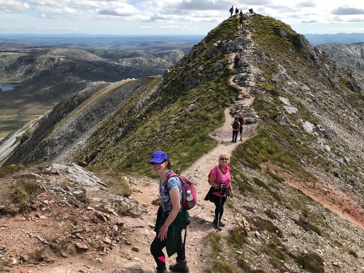 Errigal & Mackoght - Twin Sisters Hike 