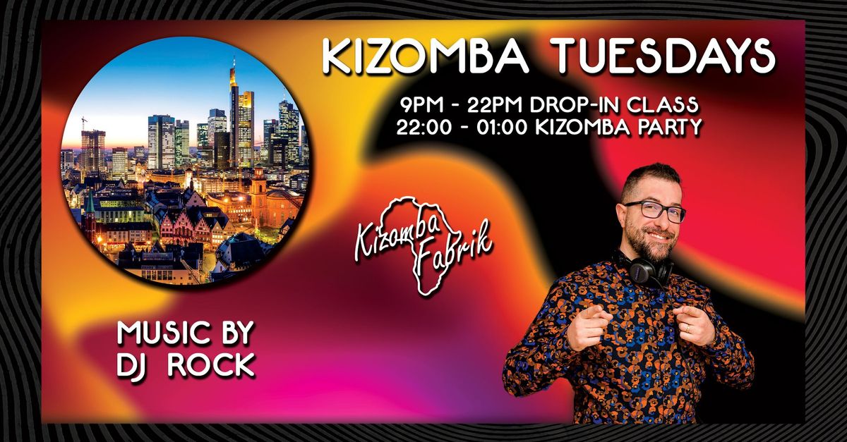 Kizomba Tuesdays - Nov 26th with Dj Tonton & Rock - Drop in with Jo\u00e3o Rocha 9pm Party 10pm