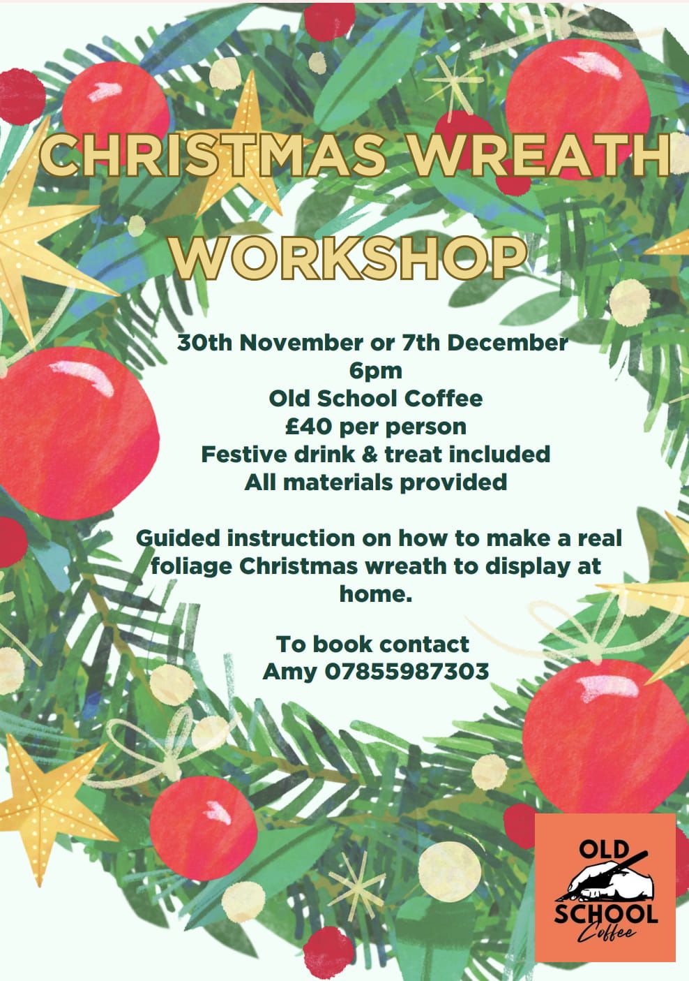  Christmas Wreath Workshop