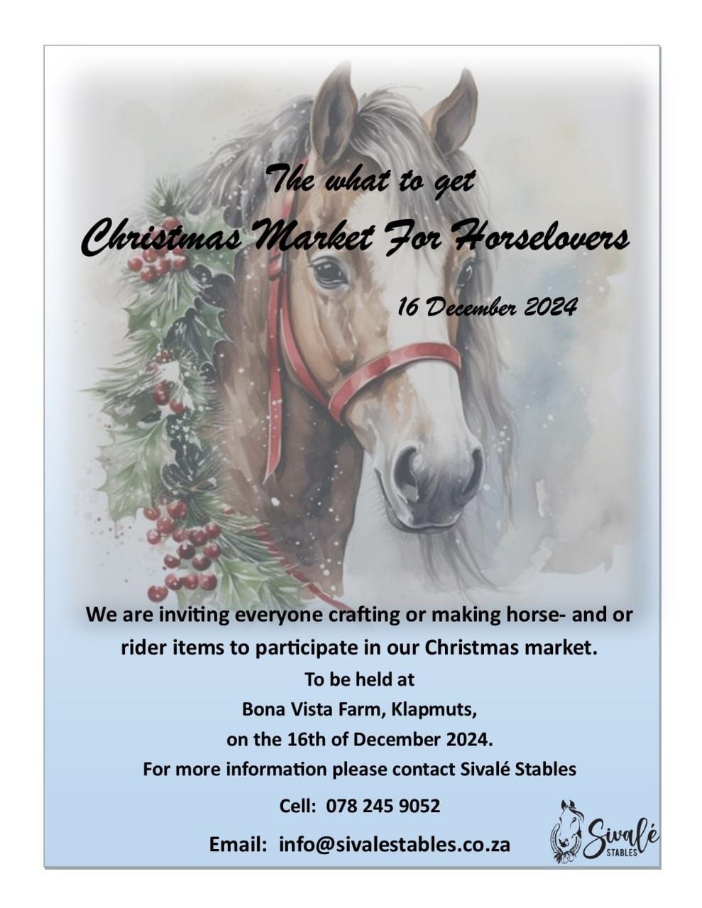 Christmas Market For Horselovers