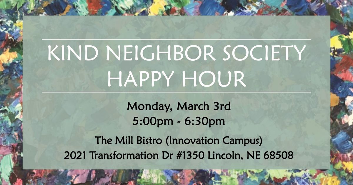 Kind Neighbor Society Happy Hour