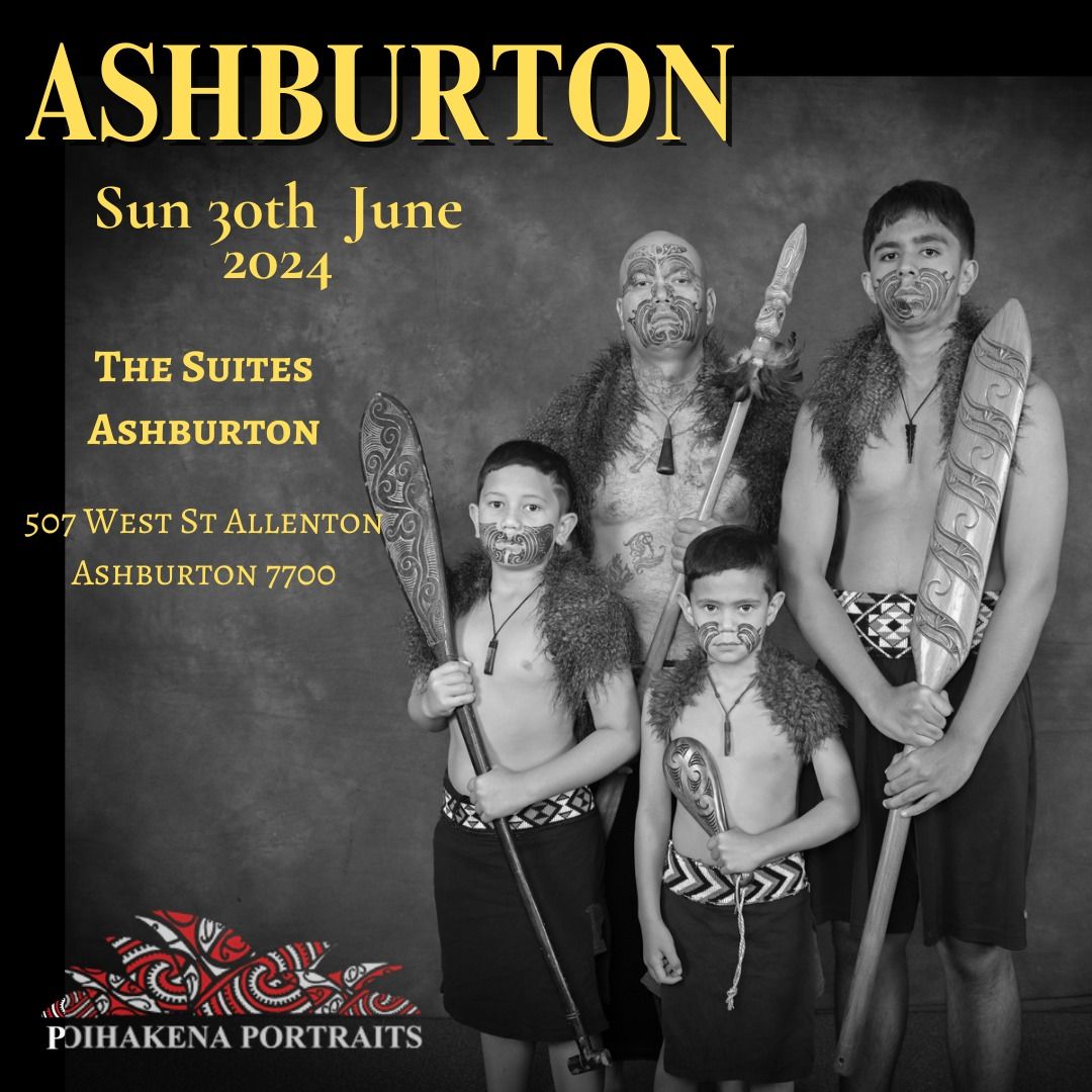 Ashburton Maori Portrait Sessions