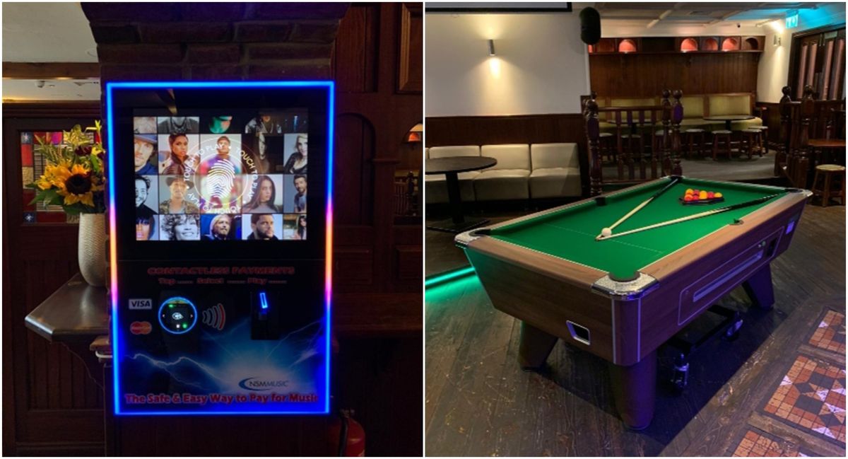 Free Jukebox, Pool, Darts