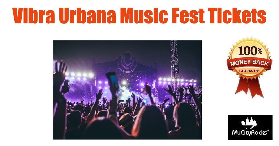 Vibra Urbana Music Fest Tickets Miami FL Miami-Dade County Fair & Expo Center