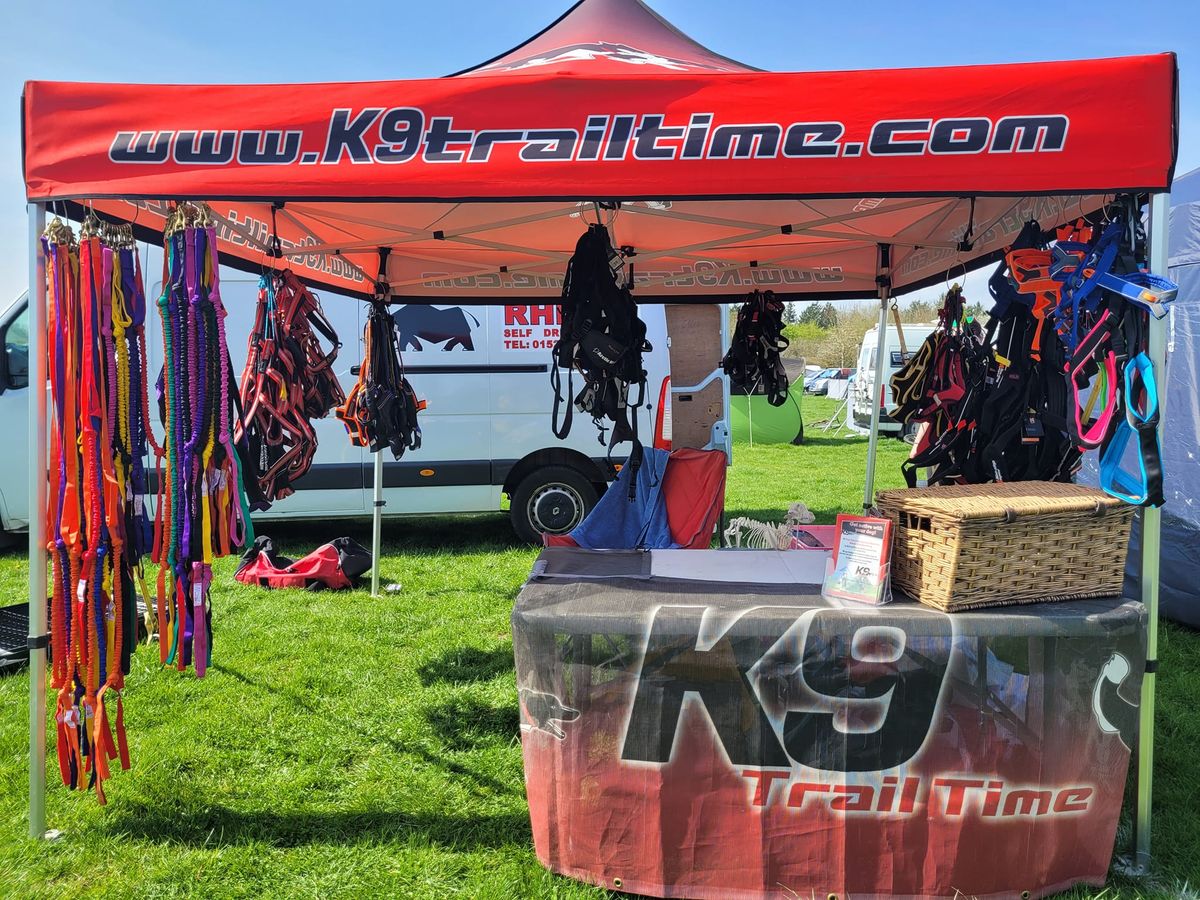 K9 Trail Time Trade Stand Event - Canicross Nutters for Pendle Dogs Canicross Race