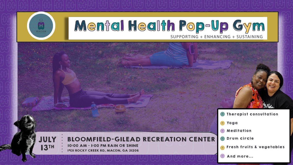 Bloomfield-Gilead Recreation Center: Mental Health Pop-Up Gym