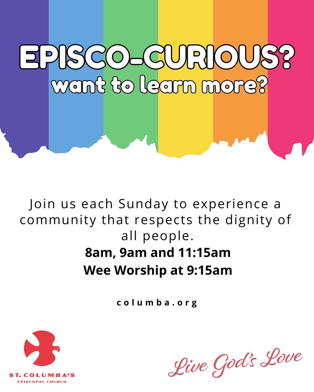 The Episcopal Church Welcomes YOU to worship!