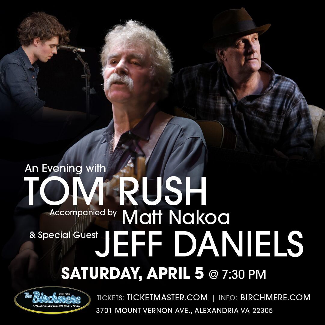 Tom Rush at The Center for Arts in Natick
