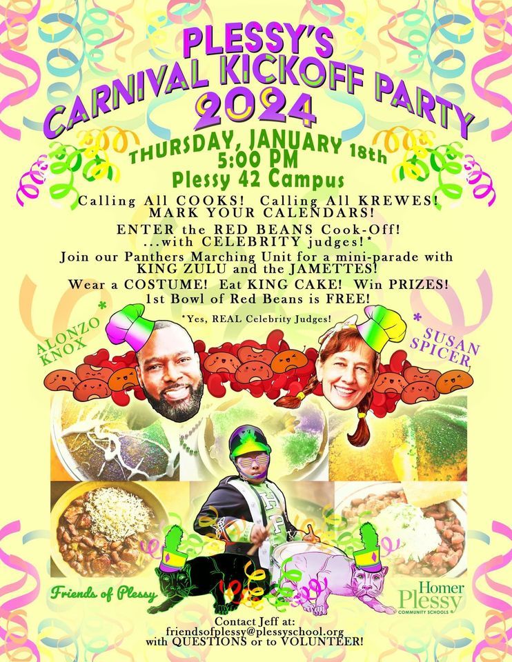 Carnival Season KickOff, 1651 N Tonti St, New Orleans, LA 701192540