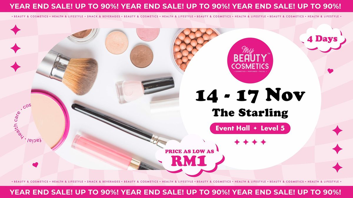 MyBeauty & Cosmetics Expo @ The Starling Mall Event Hall (Level 5)